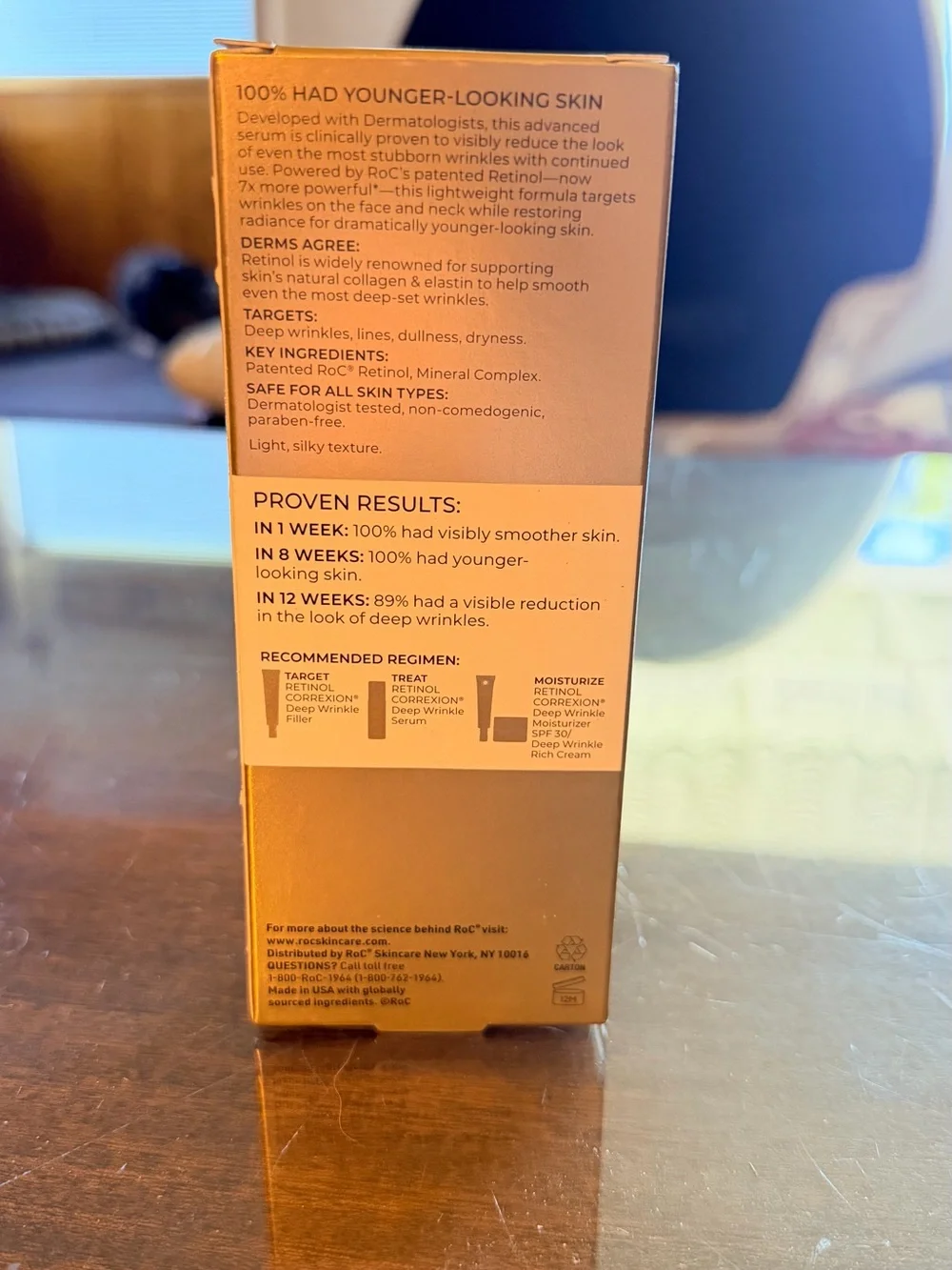 RoC Deep Wrinkle Retinol Correxion Serum - Gold - Picture 4 of 4
